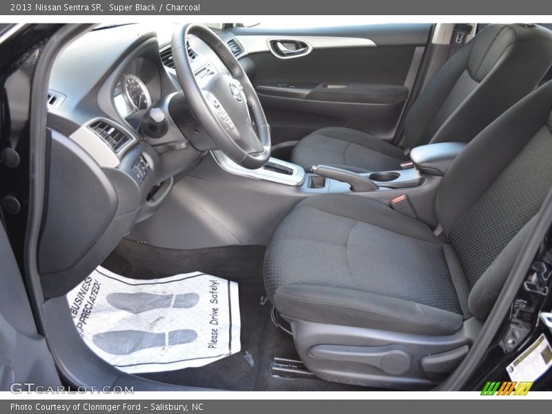 Super Black / Charcoal 2013 Nissan Sentra SR