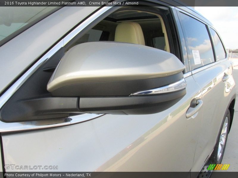 Creme Brulee Mica / Almond 2016 Toyota Highlander Limited Platinum AWD