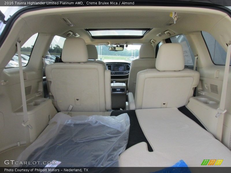 Creme Brulee Mica / Almond 2016 Toyota Highlander Limited Platinum AWD