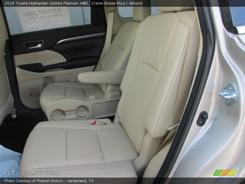 Creme Brulee Mica / Almond 2016 Toyota Highlander Limited Platinum AWD