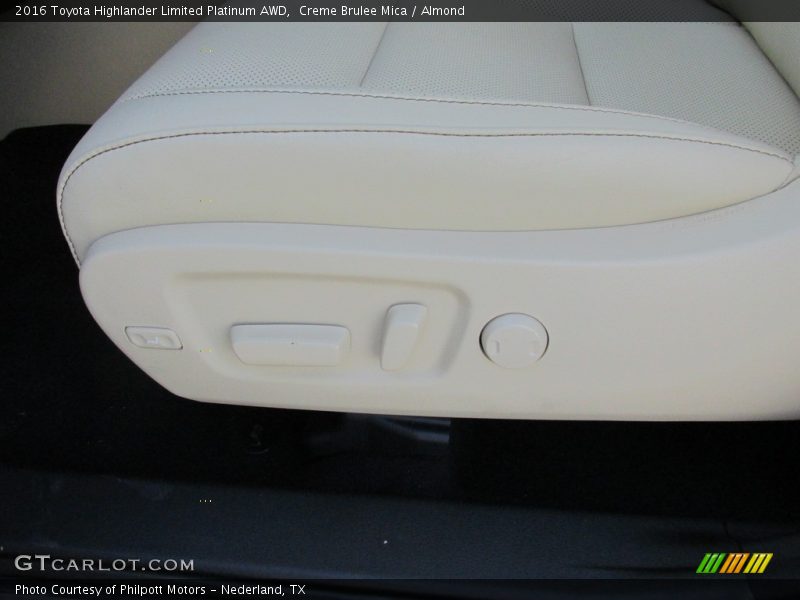Creme Brulee Mica / Almond 2016 Toyota Highlander Limited Platinum AWD