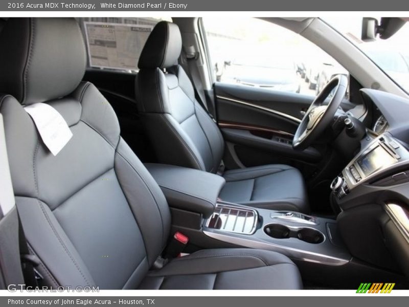 White Diamond Pearl / Ebony 2016 Acura MDX Technology