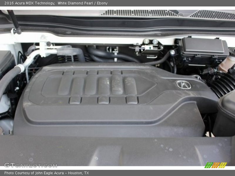 White Diamond Pearl / Ebony 2016 Acura MDX Technology