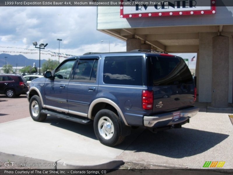 Medium Wedgewood Blue Metallic / Medium Prairie Tan 1999 Ford Expedition Eddie Bauer 4x4