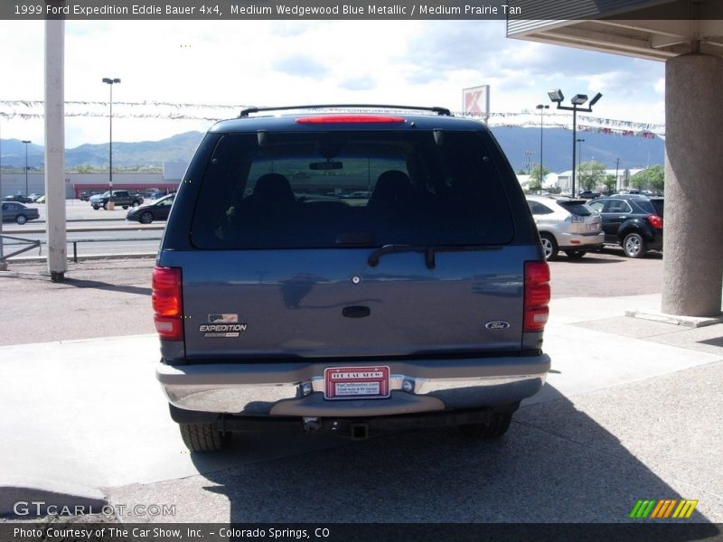 Medium Wedgewood Blue Metallic / Medium Prairie Tan 1999 Ford Expedition Eddie Bauer 4x4