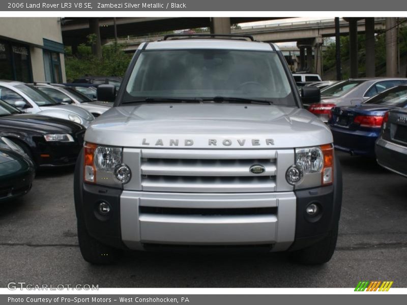 Zambezi Silver Metallic / Black 2006 Land Rover LR3 V8 SE