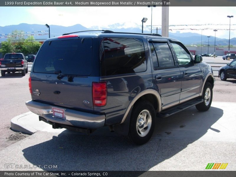 Medium Wedgewood Blue Metallic / Medium Prairie Tan 1999 Ford Expedition Eddie Bauer 4x4