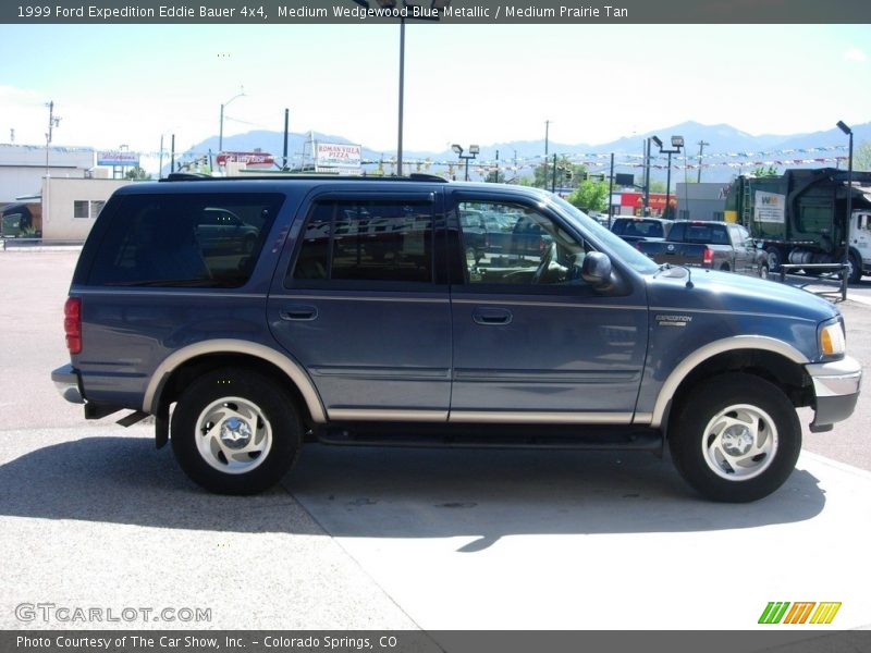 Medium Wedgewood Blue Metallic / Medium Prairie Tan 1999 Ford Expedition Eddie Bauer 4x4