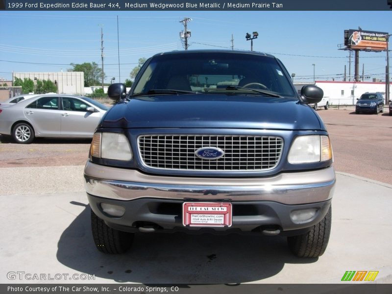 Medium Wedgewood Blue Metallic / Medium Prairie Tan 1999 Ford Expedition Eddie Bauer 4x4
