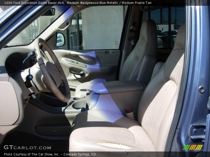 Medium Wedgewood Blue Metallic / Medium Prairie Tan 1999 Ford Expedition Eddie Bauer 4x4