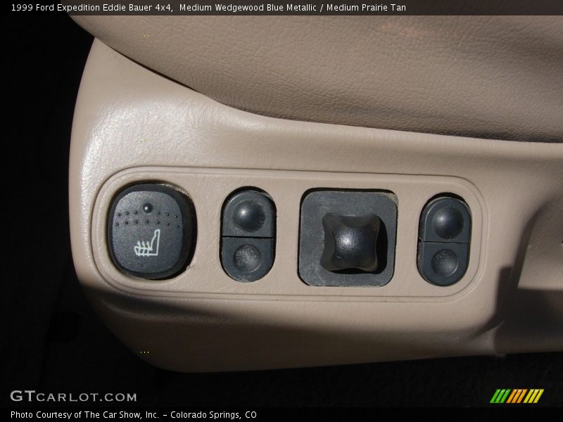 Medium Wedgewood Blue Metallic / Medium Prairie Tan 1999 Ford Expedition Eddie Bauer 4x4