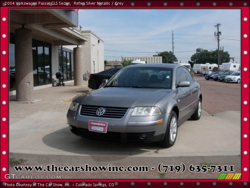 Reflex Silver Metallic / Grey 2004 Volkswagen Passat GLS Sedan