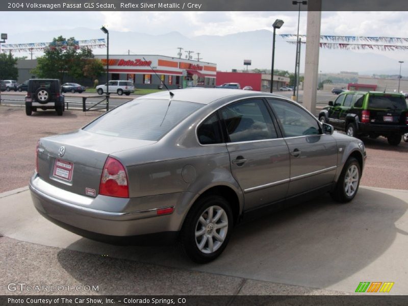 Reflex Silver Metallic / Grey 2004 Volkswagen Passat GLS Sedan