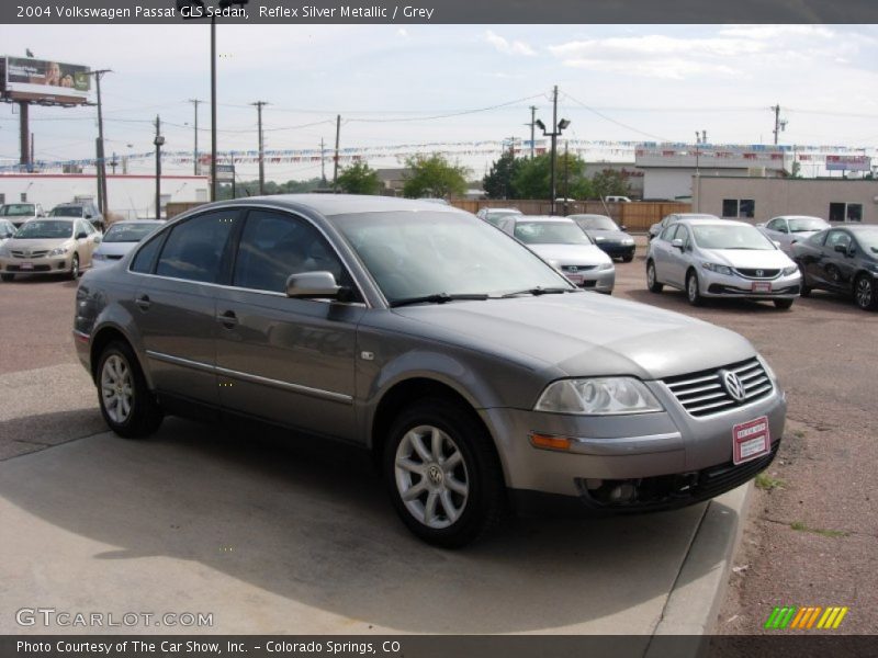 Reflex Silver Metallic / Grey 2004 Volkswagen Passat GLS Sedan