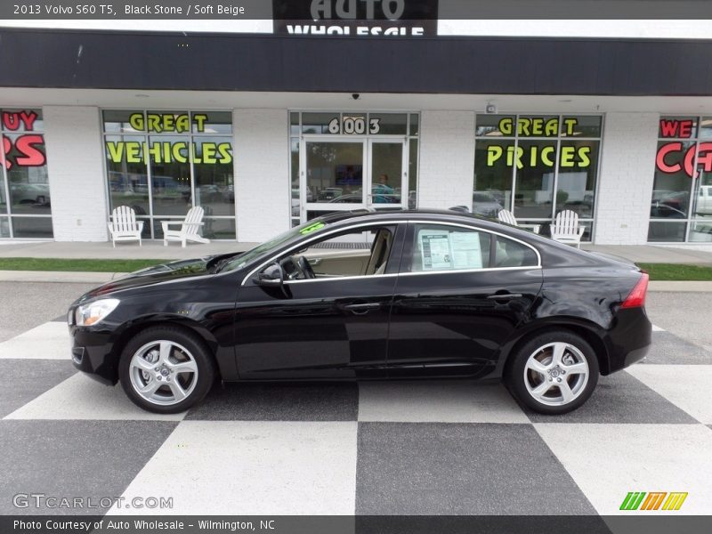 Black Stone / Soft Beige 2013 Volvo S60 T5