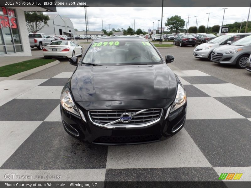 Black Stone / Soft Beige 2013 Volvo S60 T5