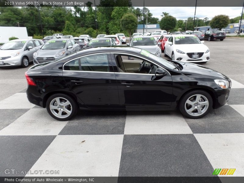 Black Stone / Soft Beige 2013 Volvo S60 T5