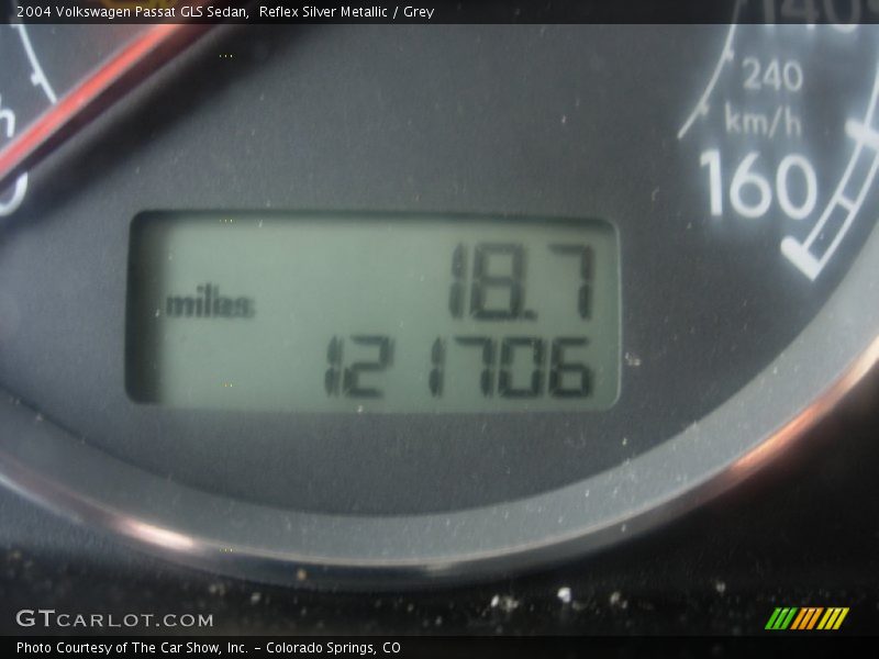 Reflex Silver Metallic / Grey 2004 Volkswagen Passat GLS Sedan