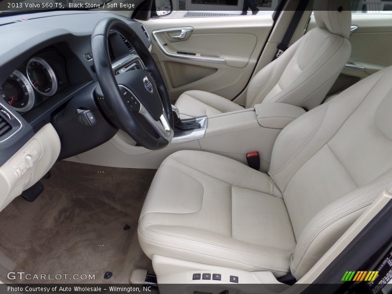 Black Stone / Soft Beige 2013 Volvo S60 T5