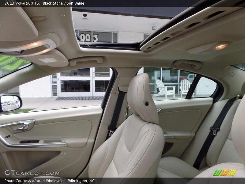 Black Stone / Soft Beige 2013 Volvo S60 T5
