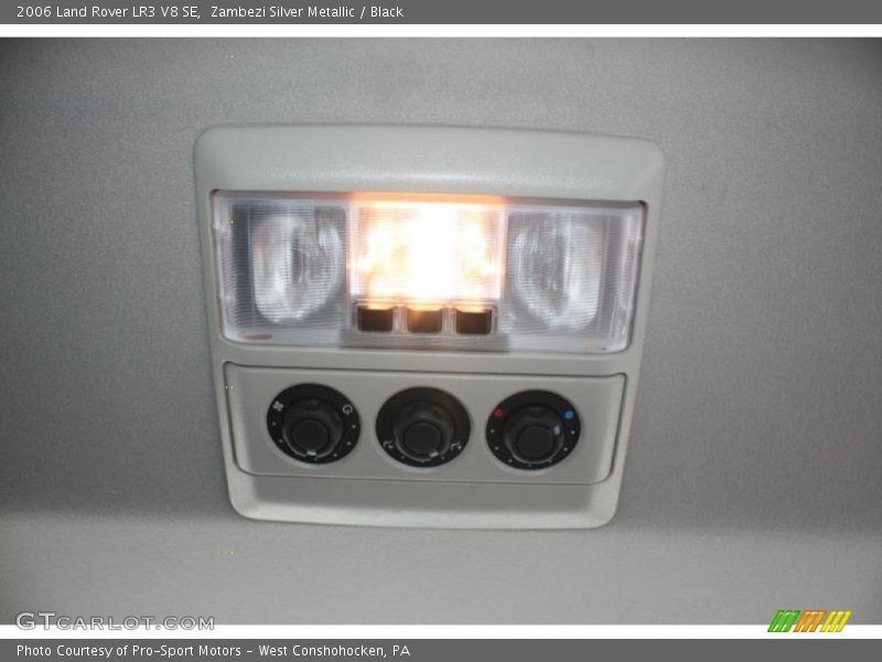 Zambezi Silver Metallic / Black 2006 Land Rover LR3 V8 SE