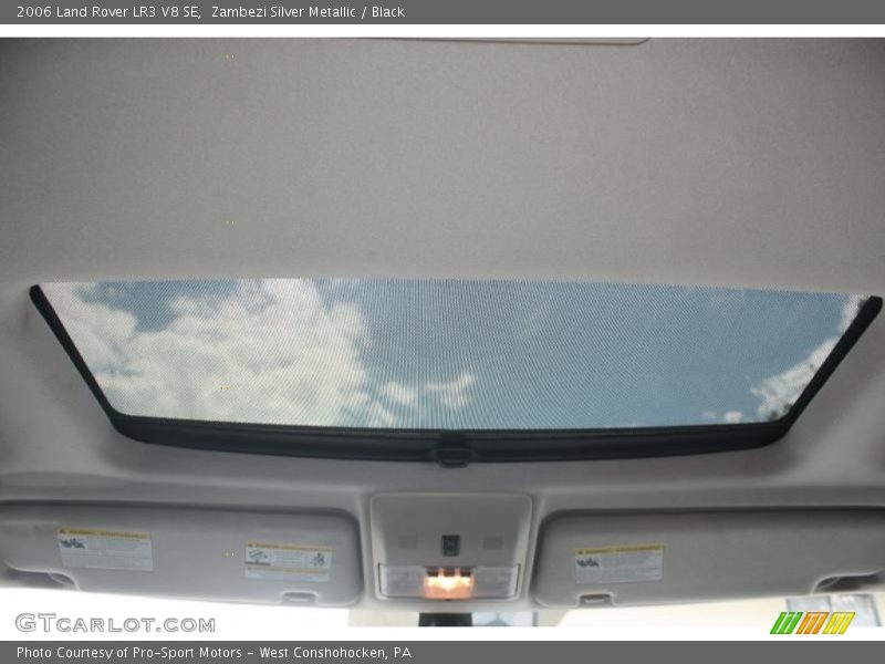 Zambezi Silver Metallic / Black 2006 Land Rover LR3 V8 SE