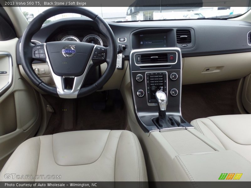 Black Stone / Soft Beige 2013 Volvo S60 T5