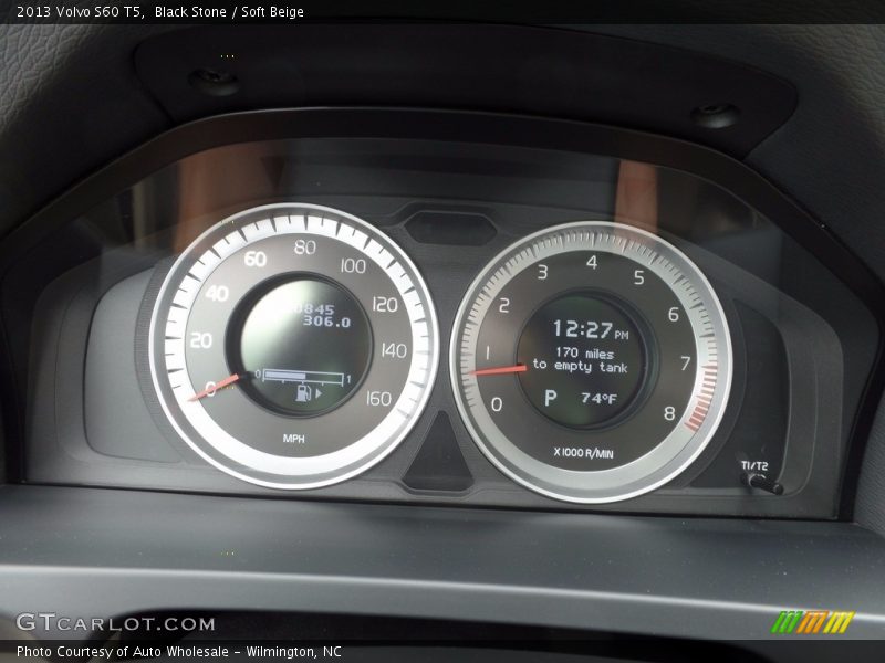 Black Stone / Soft Beige 2013 Volvo S60 T5