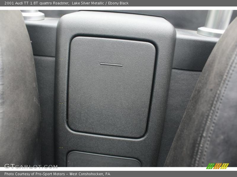 Lake Silver Metallic / Ebony Black 2001 Audi TT 1.8T quattro Roadster