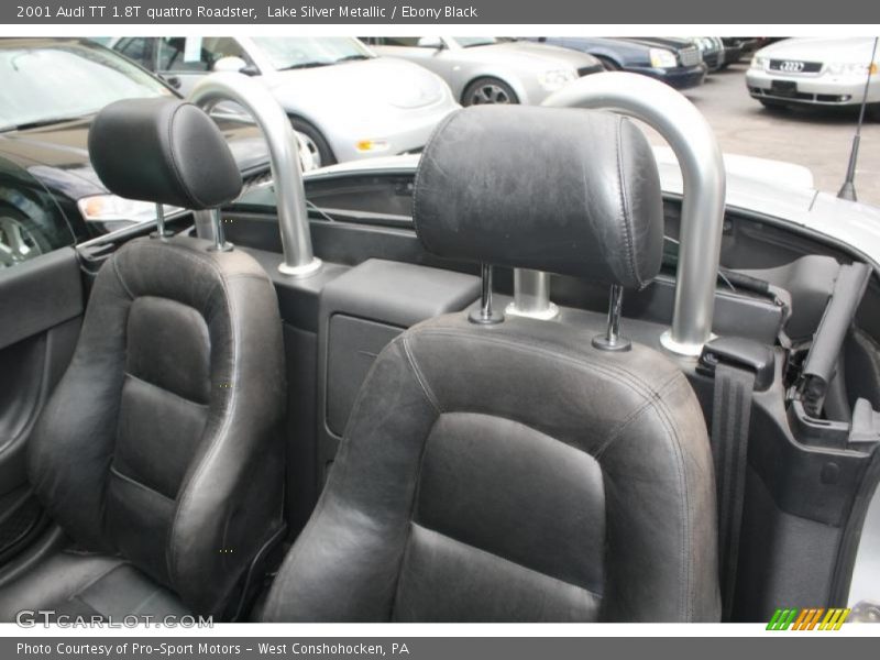 Lake Silver Metallic / Ebony Black 2001 Audi TT 1.8T quattro Roadster