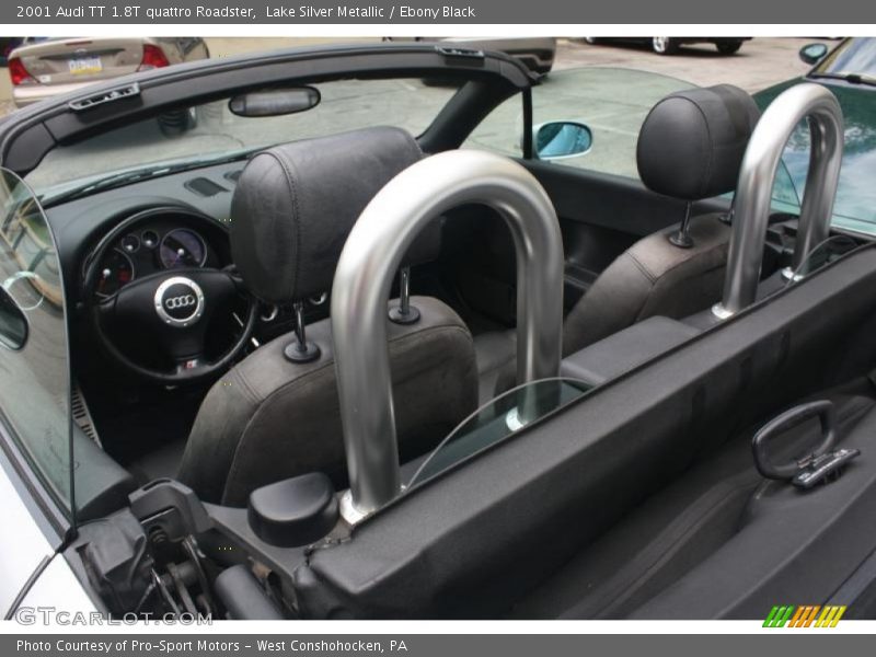 Lake Silver Metallic / Ebony Black 2001 Audi TT 1.8T quattro Roadster