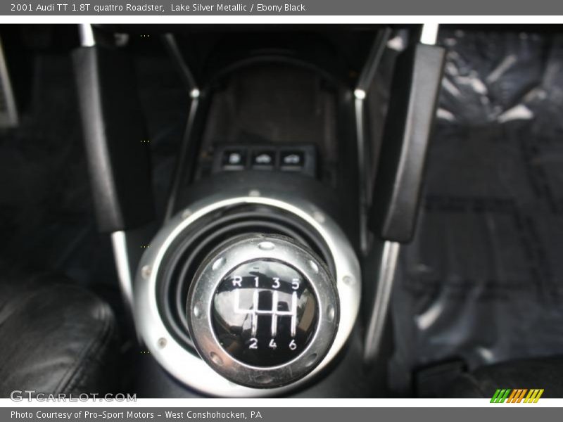 Lake Silver Metallic / Ebony Black 2001 Audi TT 1.8T quattro Roadster