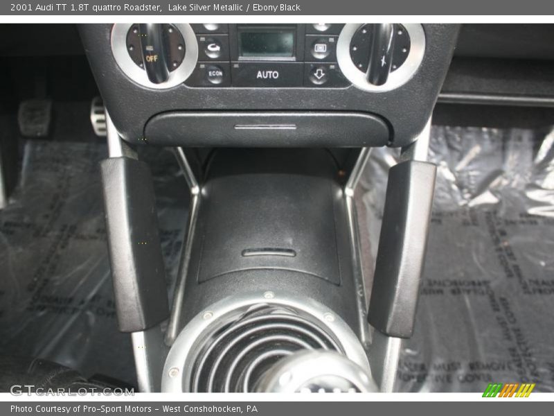Lake Silver Metallic / Ebony Black 2001 Audi TT 1.8T quattro Roadster