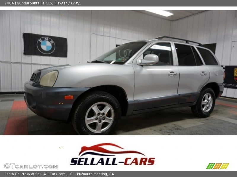 Pewter / Gray 2004 Hyundai Santa Fe GLS