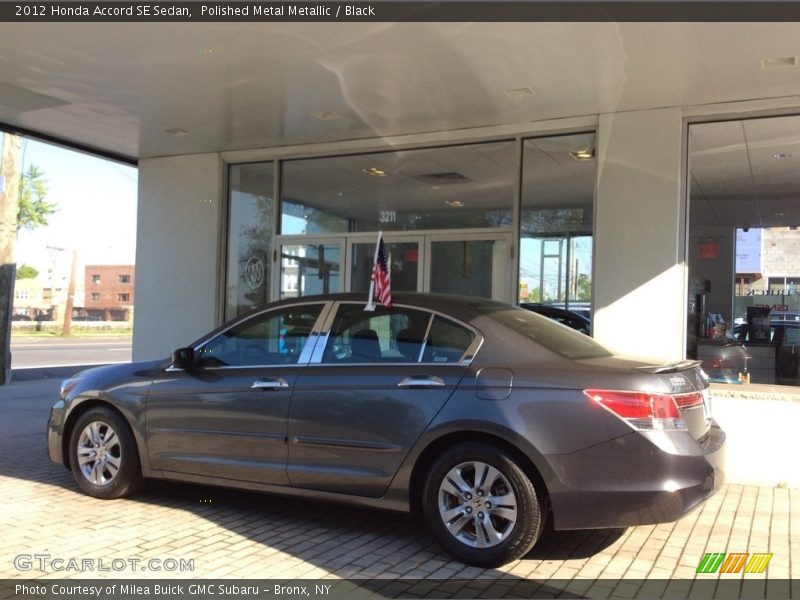 Polished Metal Metallic / Black 2012 Honda Accord SE Sedan