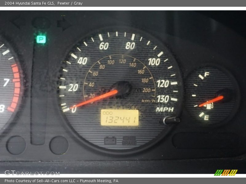 Pewter / Gray 2004 Hyundai Santa Fe GLS