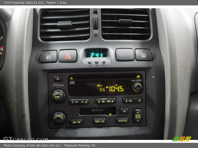 Pewter / Gray 2004 Hyundai Santa Fe GLS
