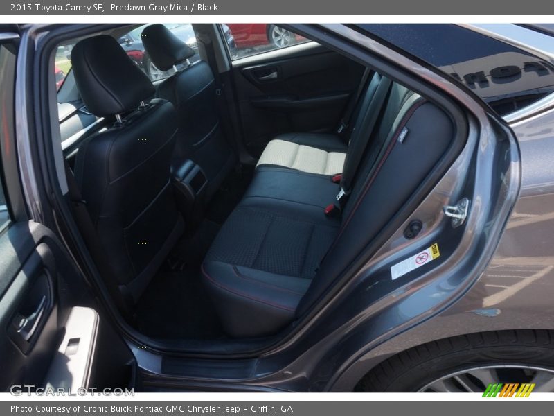 Predawn Gray Mica / Black 2015 Toyota Camry SE