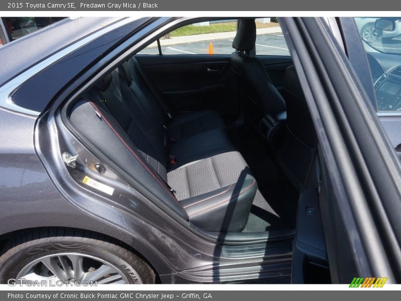 Predawn Gray Mica / Black 2015 Toyota Camry SE