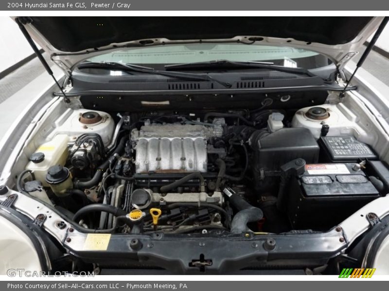 Pewter / Gray 2004 Hyundai Santa Fe GLS