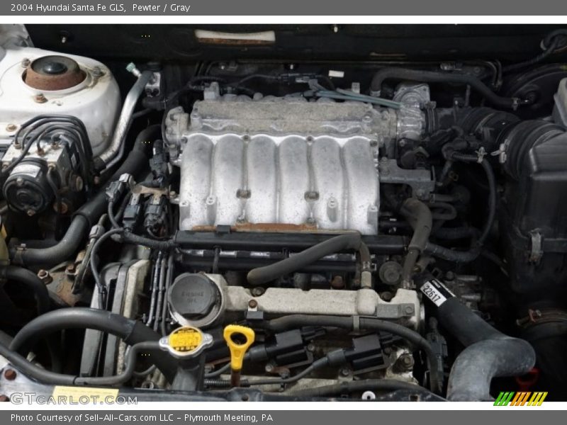 Pewter / Gray 2004 Hyundai Santa Fe GLS