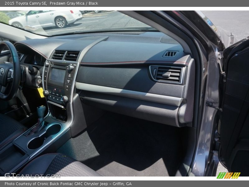 Predawn Gray Mica / Black 2015 Toyota Camry SE