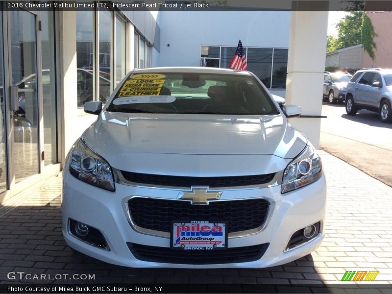 Iridescent Pearl Tricoat / Jet Black 2016 Chevrolet Malibu Limited LTZ