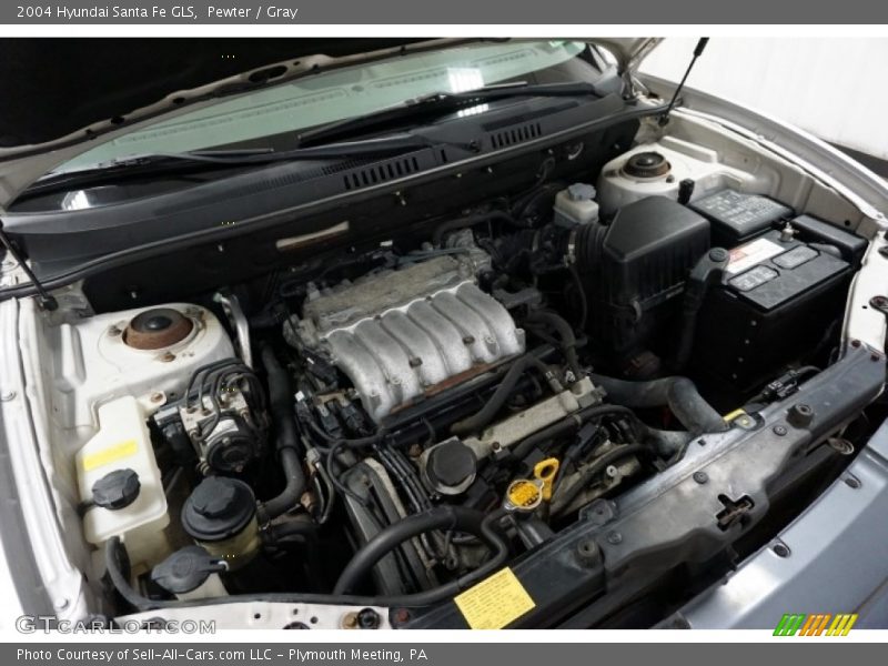 Pewter / Gray 2004 Hyundai Santa Fe GLS