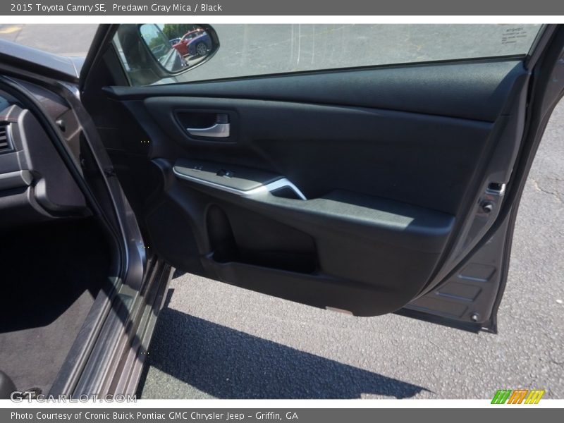 Predawn Gray Mica / Black 2015 Toyota Camry SE