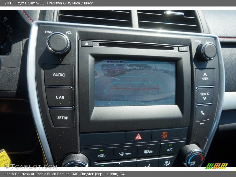 Predawn Gray Mica / Black 2015 Toyota Camry SE