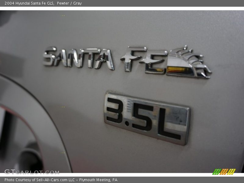 Pewter / Gray 2004 Hyundai Santa Fe GLS
