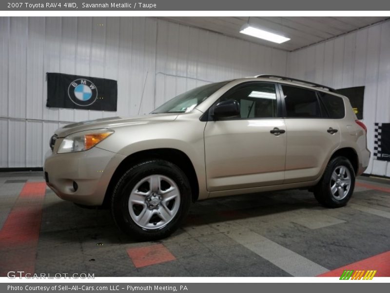Savannah Metallic / Taupe 2007 Toyota RAV4 4WD