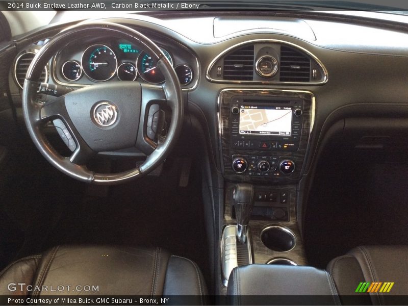 Carbon Black Metallic / Ebony 2014 Buick Enclave Leather AWD
