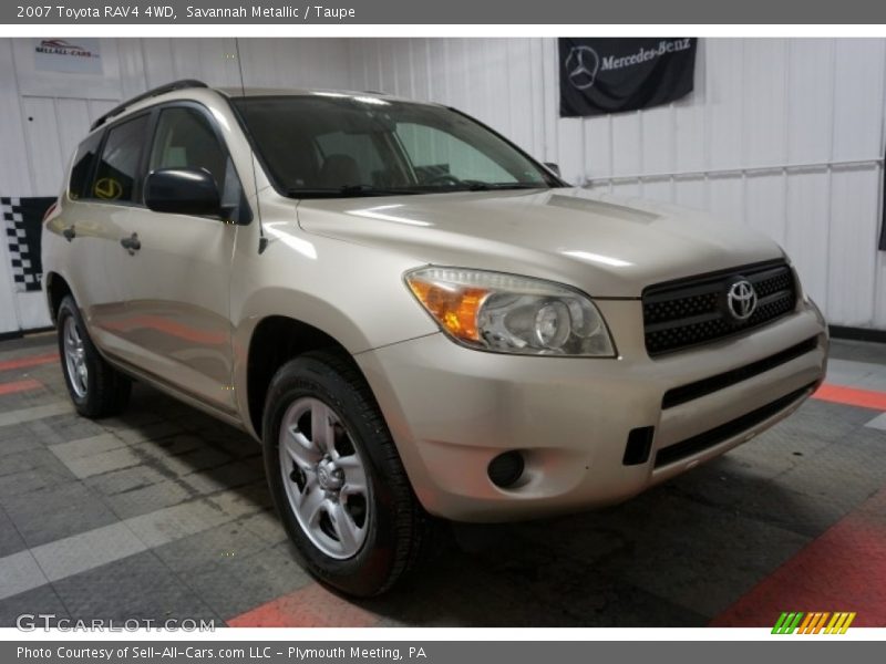 Savannah Metallic / Taupe 2007 Toyota RAV4 4WD